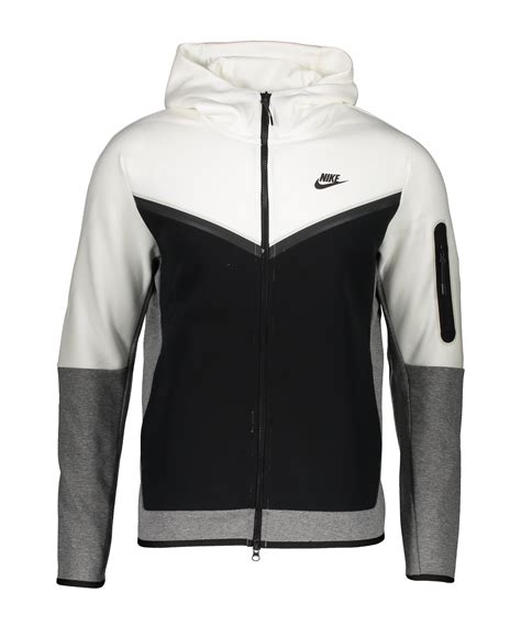 Nike Tech Fleece Windrunner Weiss Schwarz F101